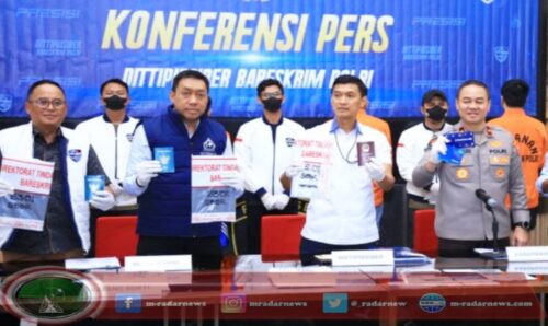 Bareskrim Polri Bongkar Sindikat TPPO Scam Jaringan Internasional, Empat Tersangka Diamankan