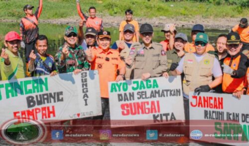 Peringati Hari Sungai Nasional 2024, Bupati dan Wakil Bupati Jember Serukan Jaga Kebersihan Sungai di Jember