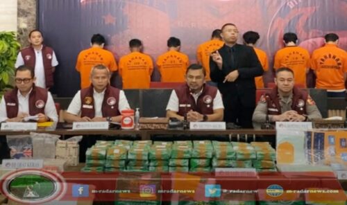 Dittipidnarkoba Bareskrim Polri Ungkap Peredaran Sabu 157 Kg dari Malaysia-Myanmar