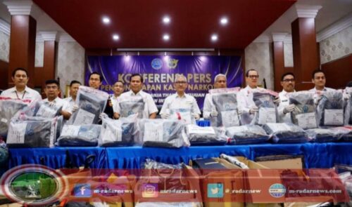 BNN dan Bea Cukai Gagalkan Penyelundupan 113,65 Kg Ganja Asal Thailand