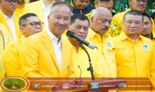 Hasil Rapat Pleno: Agus Gumiwang Resmi Ditunjuk sebagai Plt Ketum Golkar