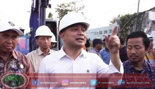Guna Urai Kemacetan Lalu Lintas, Pemkot Surabaya Mulai Lakukan Pelebaran Jalan Raya Menganti