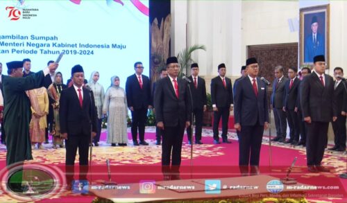 Rombak Kabinet, Presiden Jokowi Lantik Tiga Menteri dan Satu Wamen