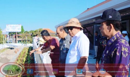 Tinjau Revitalisasi Pasar Umum Negara, Bupati Tamba Targetkan Pengerjaan Rampung Akhir Agustus