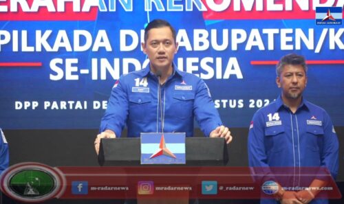 Partai Demokrat Serahkan 116 Surat Rekomendasi Bakal Calon Kepala Daerah untuk Pilkada 2024