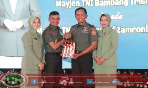 Lepas Sambut Pangdam IX/Udayana, Mayjen TNI Muhammad Zamroni Siap Lanjutkan Program yang Sudah Baik