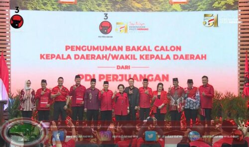 PDI Perjuangan Resmi Umumkan 60 Bakal Calon Kepala Daerah Tahap 3 untuk Pilkada 2024