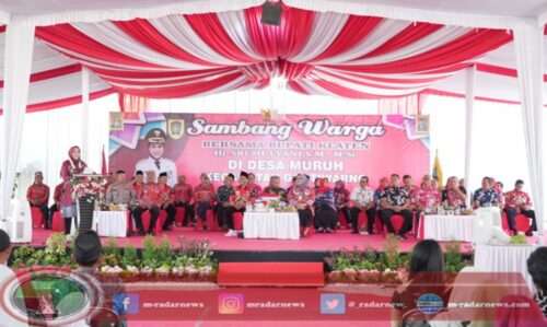 Sambang Warga Desa Muruh, Bupati Sri Mulyani Dorong Peningkatan Potensi Wisata di Gantiwarno