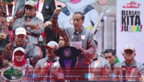 Presiden Jokowi Secara Resmi Buka PON XXI di Stadion Harapan Bangsa, Kota Banda Aceh