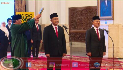 Resmi! Presiden Jokowi Lantik Saifullah Yusuf sebagai Mensos dan Eddy Hartono sebagai Kepala BNPT