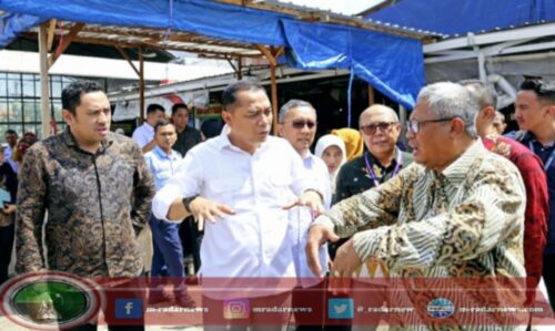Revitalisasi Pasar Kembang Dimulai, Wali Kota Surabaya Targetkan Selesai Akhir 2024