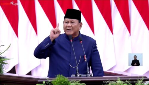 Pidato Perdana Prabowo Subianto Usai Dilantik sebagai Presiden RI ke-8 Masa Jabatan 2024-2029