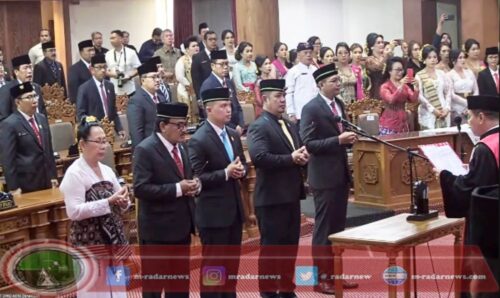 Sah! Ngurah Gede Kembali Didapuk Jadi Ketua DPRD Kota Denpasar Periode 2024-2029