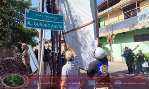 Tidak Sesuai Zonasi Pemasangan, Satpol PP Buleleng Tertibkan Ratusan APS dan APK