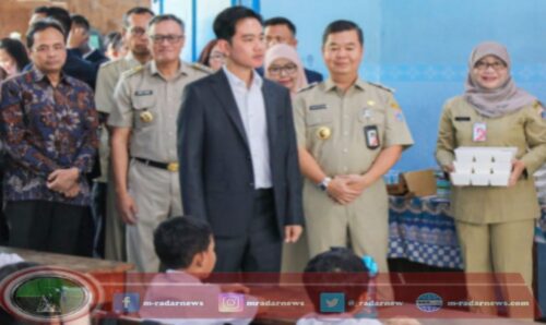Wapres Gibran Didampingi Pj. Gubenur Teguh Pastikan Menu Terbaik Program Makan Bergizi Gratis