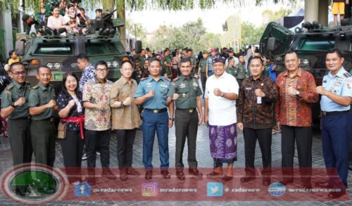 Kenalkan Sistem Pertahanan, Pj. Mahendra Jaya Dukung Pameran Alutsista TNI di Denpasar