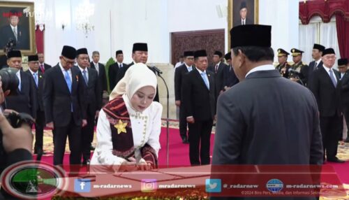 Iffa Rosita Resmi Dilantik sebagai Anggota KPU RI Sisa Masa Jabatan 2022-2027
