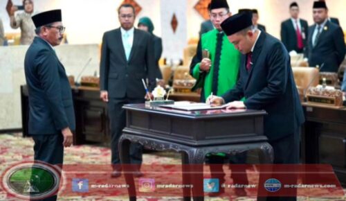 PAW DPRD Jatim Fraksi Gerindra, Eko Wahyudi Resmi Gantikan Muhammad Fawait di Jember
