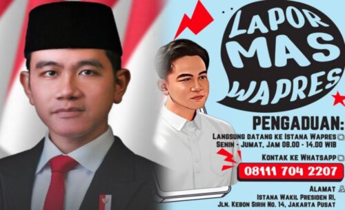 Gibran Luncurkan Program “Lapor Mas Wapres”, Layanan Pengaduan bagi Masyarakat Umum