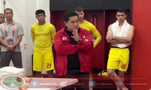 Beri Motivasi Keras dan Minta Introspeksi Diri Usai Kalah dari Jepang: Erick Ancam Mundur dari Ketum PSSI