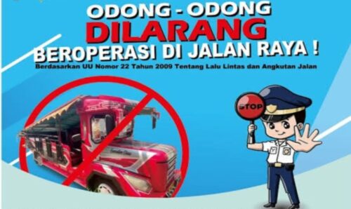 Tak Miliki Surat Izin Trayek dan Kelaikan, Odong-odong Dilarang Beroperasi di Jalan Raya