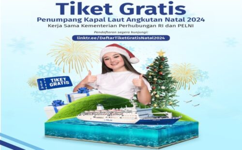 Kabar Gembira! PELNI Bersama Kemenhub Bagi-bagi Tiket Gratis Selama Libur Natal 2024, Simak Syarat dan Ketentuannya