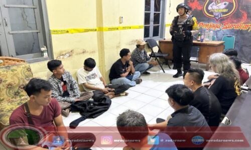 Gerebek Pesta Miras, Belasan Warga Diamankan Polresta Surakarta