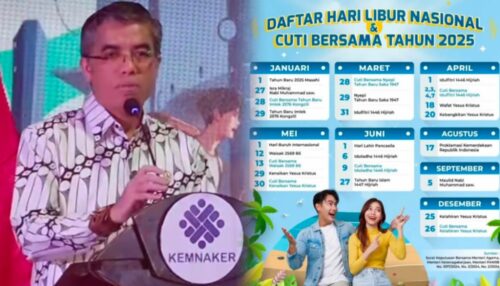 Kemnaker Terbitkan SE tentang Pelaksanaan Libur Nasional-Cuti Bersama, Simak Aturan Barunya
