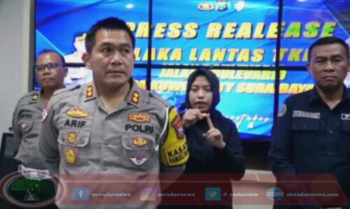 Saat Pergantian Tahun, Satlantas Polrestabes Lakukan Penyekatan di 12 Titik Pintu Masuk Surabaya
