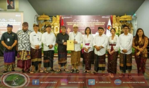 KPU Resmi Tetapkan Jaya-Wibawa sebagai Wali Kota-Wawali Kota Denpasar Terpilih di Pilkada 2024