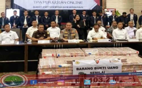 Bareskrim Polri Tetapkan PT AJP dan FH sebagai Tersangka Kasus TPPU, Sita Aset dan Uang Tunai Rp103,2 M