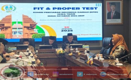 Sebanyak 21 Orang Ikuti Seleksi Fit And Proper Test KPID Jatim
