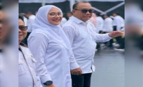 Dilantik Serentak oleh Presiden Prabowo, Ipuk-Mujiono Bersama Kepala Daerah Terpilih Lainnya Jalani Gladi Bersih di Banyuwangi