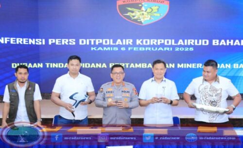 Ditpolair Korpolairud Ungkap Tambang Timah Ilegal, Tetapkan Dua Tersangka, Salah Satunya WNA