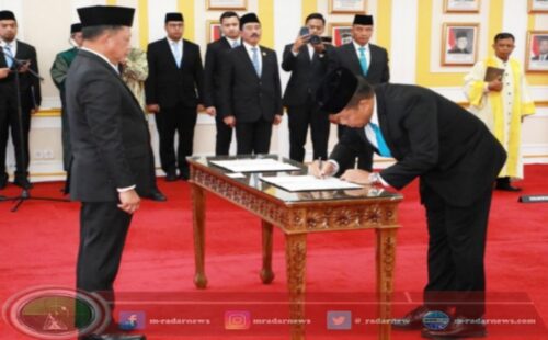 Jelang Berakhirnya Masa Tugas sebagai Pj Gubernur Bali, Mahendra Jaya Dilantik sebagai Irjen Kemendagri