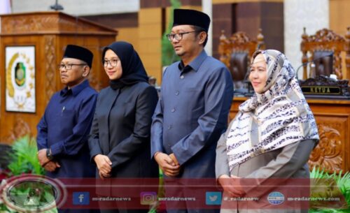 DPRD Gelar Rapat Paripurna Penetapan Pasangan Ipuk-Mujiono sebagai Bupati-Wabup Terpilih Pilkada 2024 di Banyuwangi