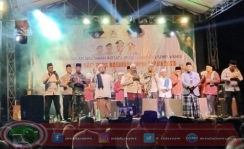 FKWB Gelar Tasyakuran dan Shalawat Akbar Peringati HPN 2025 di Banyuwangi