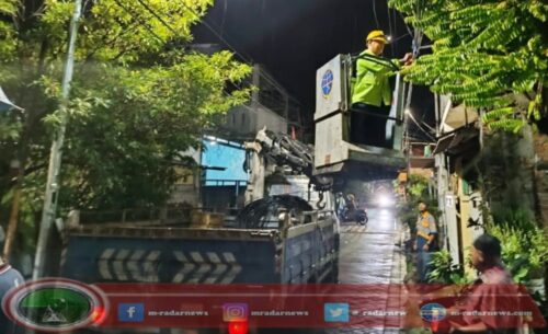 Selama Tahun 2025, Sebanyak 5.884 Lampu PJU Akan Dipasang di Sepanjang Jalan Surabaya