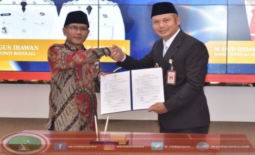 Pemkab Boyolali Gelar Sertijab Bupati-Wakil Bupati Periode 2025-2030