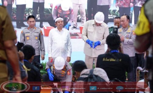 Kapolri Pimpin Grounbreaking Serentak Program Perumahan Subsidi, Target 100.000 Unit Rumah Dibangun di 2025