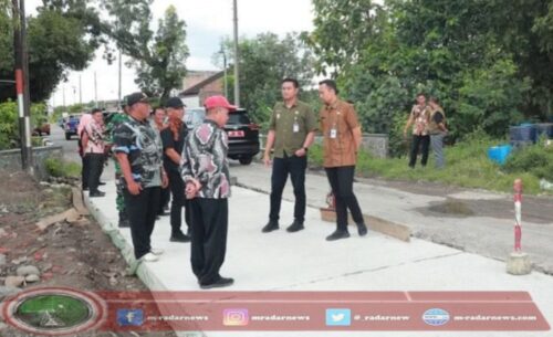 Pastikan Kelancaran Akses Jelang Lebaran, Bupati dan Wabup Klaten Sidak Lokasi Pembangunan Jalan