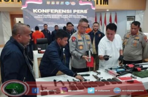 Polda Jatim Berhasil Gagalkan Penyeludupan Senpi yang Akan Disuplai ke KKB