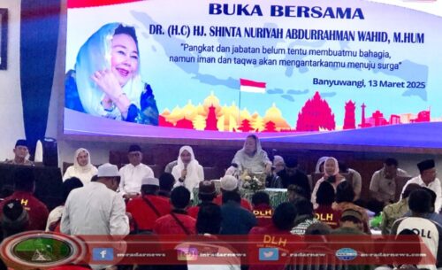 Sahur Keliling 2025: Shinta Nuriyah Wahid Buka Puasa Kebangsaan di Banyuwangi di Banyuwangi