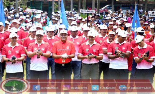 Buka Porsenijar Kabupaten Gianyar Tahun 2025, Bupati Mahayastra: Ajang Penjaringan Atlet