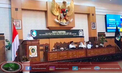 Sidang Paripurna Penyampaian LKPJ 2024, Bupati Ipuk Paparkan Sejumlah Capaian Banyuwangi di Banyuwangi
