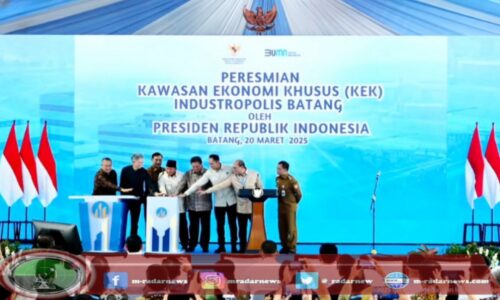 Resmikan KEK Industropolis Batang, Presiden Prabowo Harap Jadi Pusat Pertumbuhan Industri Baru di Indonesia