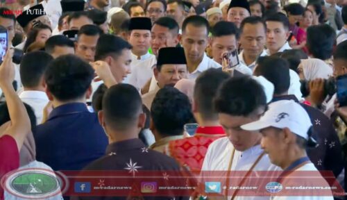 Silaturahmi Lebaran 2025, Presiden Prabowo Sambut Ribuan Warga dari Berbagai Daerah di Istana Kepresidenan Jakarta