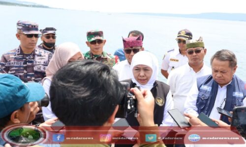 Dandim 0825/Banyuwangi Dampingi Gubernur Jatim Tinjau Sejumlah Proyek Strategis di Banyuwangi