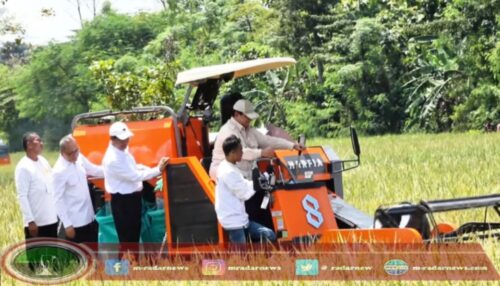 Panen Raya Nasional di 14 Provinsi dan 156 Kab/Kota, Presiden Prabowo Tegaskan Komitmen Wujudkan Kedaulatan Pangan