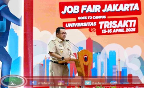 Perluas Akses Lapangan Kerja, Wagub Rano Buka Job Fair Goes to Campus Universitas Trisakti, Sediakan 1.500 Lowongan Kerja!